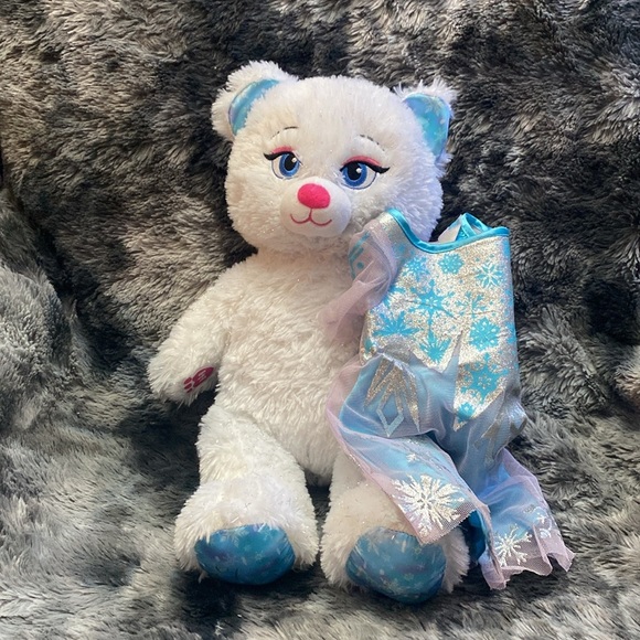 BAB BUILD A BEAR | Frozen Elsa plush teddy bear 16" - Picture 16 of 16